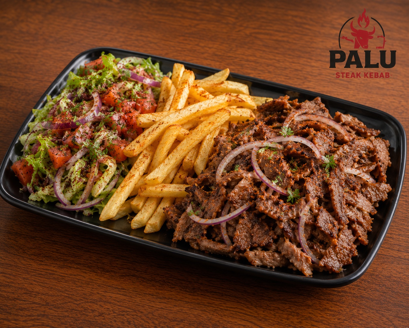 Steak Kebab Teller