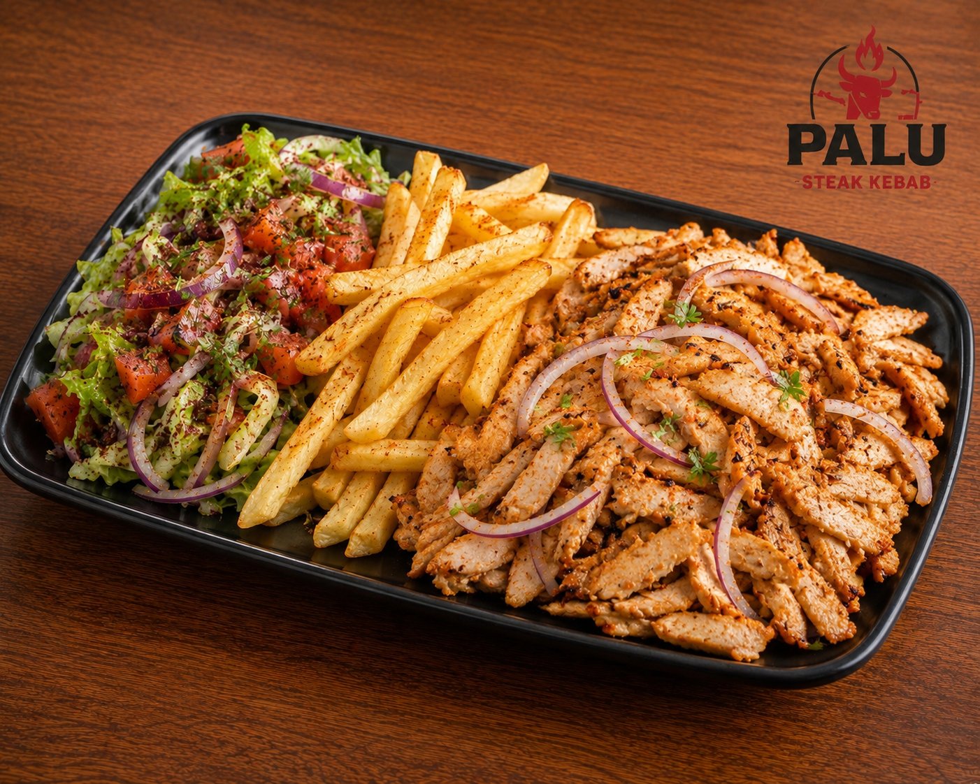 Poulet Kebab Teller
